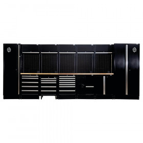 04390 Bunker® Modular Storage Combo With Hardwood Worktop (25 Piece)