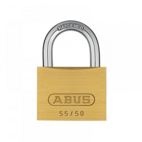 ABUS Mechanical 55/50mm Brass Padlock Keyed Alike 5501