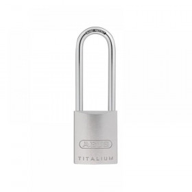 ABUS Mechanical 86TI/45mm TITALIUM Padlock Without Cylinder 80mm Long Shackle