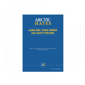 Arctic Hayes Landlord/Homeowner Gas Safety Record (Pad of 25)