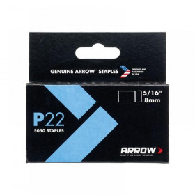 Arrow P22 Staples 8mm ( 5/16in) (Box 5050)