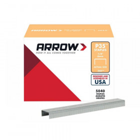 Arrow P35 Staples 6mm (1/4in) (Box 5040)