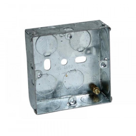 Axiom Electrical Metal Socket Box 35mm (Pack 10)