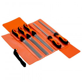 Bahco 200mm (8in) ERGO Engineering File Set, 5 Piece