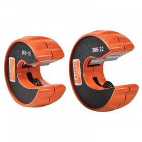 Bahco 306 Pipe Slice Twin Pack 15mm & 22mm