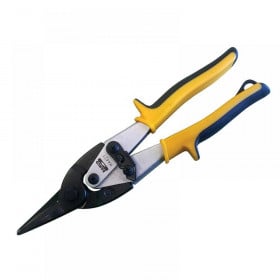Bahco MA421 Yellow/Blue Aviation Compound Snips Straight Cut 250mm (10in)