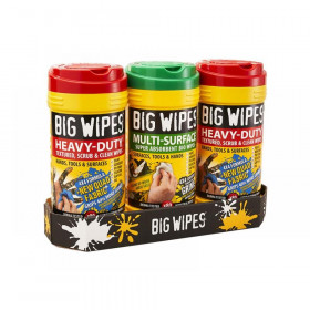 Big Wipes Triple Pack of Hand Wipes