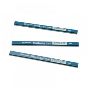 Blackedge Carpenters Pencils - Blue / Soft (Card 12)