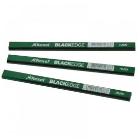 Blackedge Carpenters Pencils - Green / Hard (Card 12)