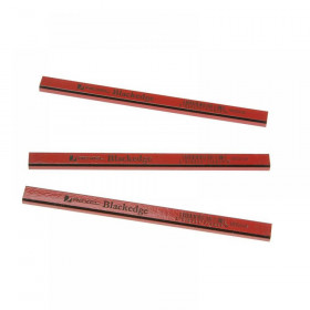 Blackedge Carpenters Pencils - Red / Medium (Card 12)