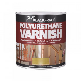 Blackfriar Polyurethane Varnish P100 Clear Satin 1 litre
