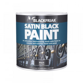 Blackfriar Satin Black Paint Range