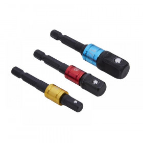Blue Spot Tools Colour-Coded Impact Socket Adaptor Set, 3 Piece