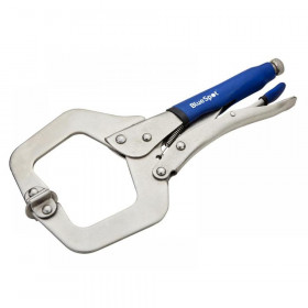 Blue Spot Tools Locking C-Clamp with Swivel Pads 280mm (11in)