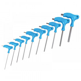 Blue Spot Tools Metric T-Handle Hex Key Set, 10 Piece (2-10mm)