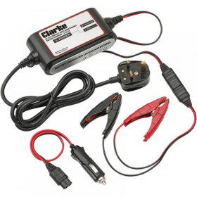 Clarke Cb03-12 2A Auto Battery Charger/Maintainer - 3 Stage
