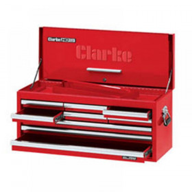 Clarke Cbb309Df 36 9 Drawer Tool Chest With Front Cover - Red