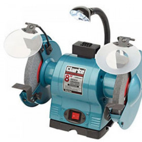 Clarke Cbg8370L 8 Bench Grinder With Lamp