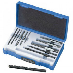 Clarke Cht526 12 Piece Drill And Screw Extractor Set