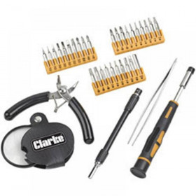 Clarke Cht742 36 Piece Precision Tool Set