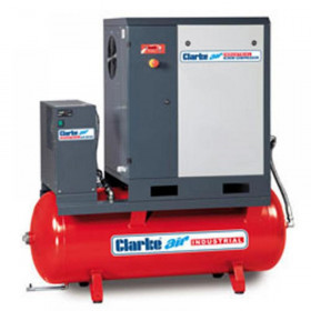 Clarke Cxr100Dr 10Hp 270 Litre Industrial Screw Compressor With Dryer