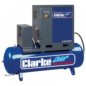 Clarke Cxr20Rd 20Hp Industrial Screw Compressor With Air Receiver & Dryer