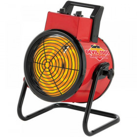 Clarke Devil 7005 Industrial 5Kw Electric Fan Heater (400V)