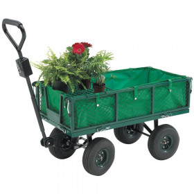Clarke Gt3 Towable Garden Trolley With Removable Liner