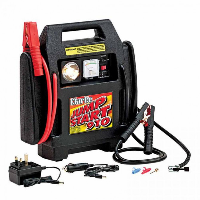 Clarke Jump Start 910 Portable Booster Charger 12V With Air