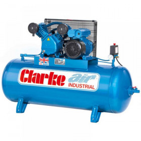 Clarke Xev16/200 (1Ph) O/L Industrial Air Compressor
