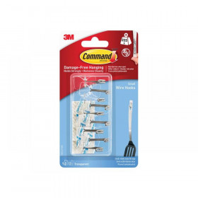 Command Clear Wire Hooks Value Pack (Pack 9)