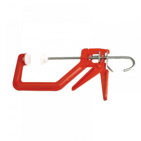 COX SoloClamp 150P One-Handed Plastic Pad G-Clamp 150mm (6in)