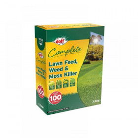 DOFF Complete Lawn Feed, Weed & Moss Killer 3.2kg