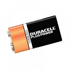 Duracell 9V Cell Plus Power MN1604/6LR6 Batteries (Pack 2)