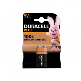 Duracell 9V Plus Power +100% Battery (Single Pack)
