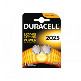 Duracell CR2025 Coin Lithium Battery (Pack 2)