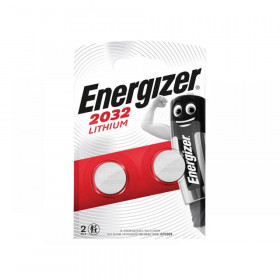 Energizer CR2032 Coin Lithium Battery (Pack 2)