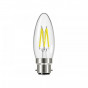 Energizer® S12855 Led Bc (B22) Candle Filament Dimmable Bulb, Warm White 470 Lm 4W