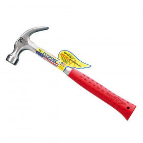 Estwing E3/20C Curved Claw Hammer - Red Vinyl Grip 560g (20oz)