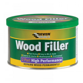 Everbuild 2-Part High-Performance Wood Filler Redwood 500g