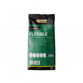Everbuild 730 Uniflex Hygienic Tile Grout Grey 5kg