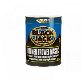 Everbuild Black Jack 903 Bitumen Trowel Mastic 1 litre
