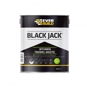 Everbuild Black Jack 903 Bitumen Trowel Mastic 2.5 litre