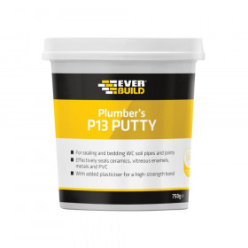 Everbuild Plumbers Putty 750g