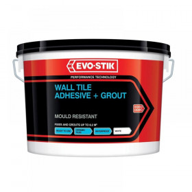 EVO-STIK Mould Resistant Wall Tile Adhesive & Grout 5 litre