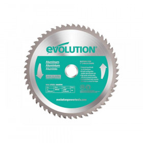 Evolution Aluminium Cutting Circular Saw Blade 180 x 20mm x 54T