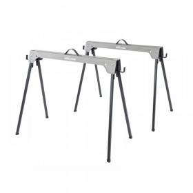 Evolution Metal Folding Sawhorse Stand (Twin Pack)