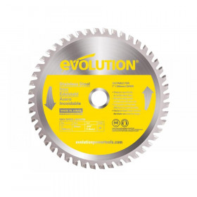 Evolution Stainless Steel Cutting Circular Saw Blade 180 x 20mm x 48T