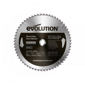Evolution Wood Cutting Circular Saw Blade 355 x 2.8 x 25.4mm x 60T