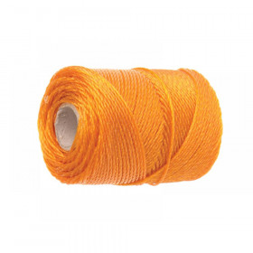 Faithfull 3100 Polyethylene Brick Line 100m (330ft) Orange